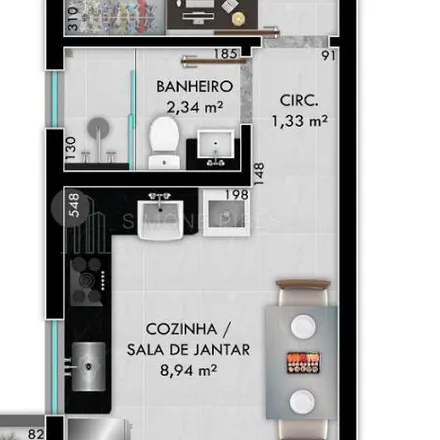 Buy this 1 bed apartment on Rua Iguaçu 650 in Santo Antônio, - SC