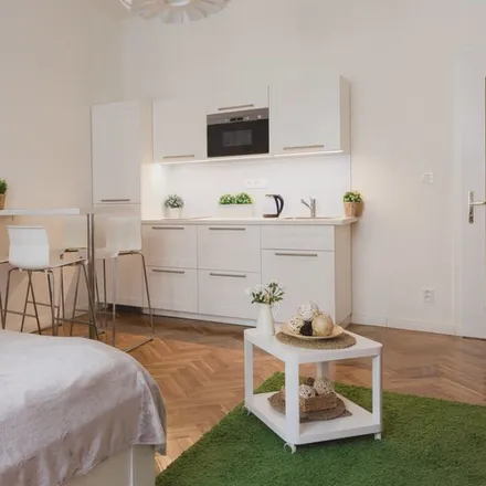 Rent this 1 bed apartment on Šimáčkova 917/15 in 170 00 Prague, Czechia