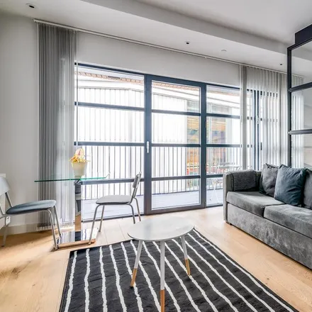 Rent this studio apartment on Astell House in 35 Lyell Street, London