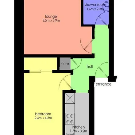 Rent this 1 bed apartment on Springhill in Dundee, DD4 6HP