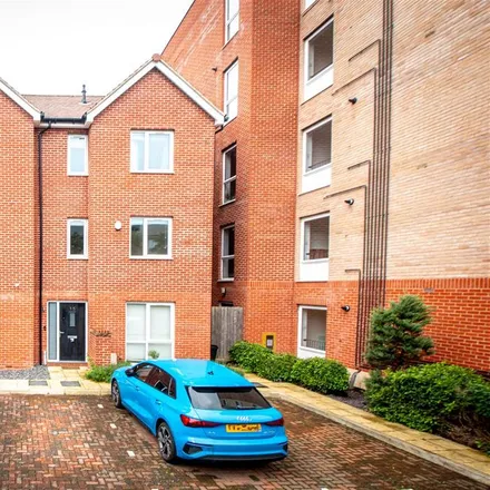 Rent this 4 bed townhouse on Marquess Drive in Bletchley, MK2 2FP