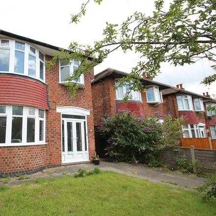 Rent this 3 bed house on 68 Ranelagh Grove in Wollaton, NG8 1HU