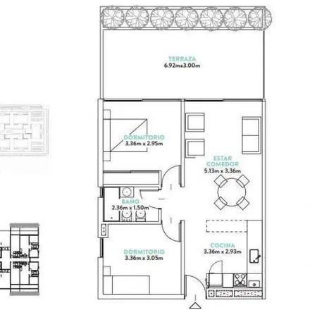 Buy this 2 bed apartment on Avenida Presidente Arturo Umberto Illia in Villa Morra, Pilar