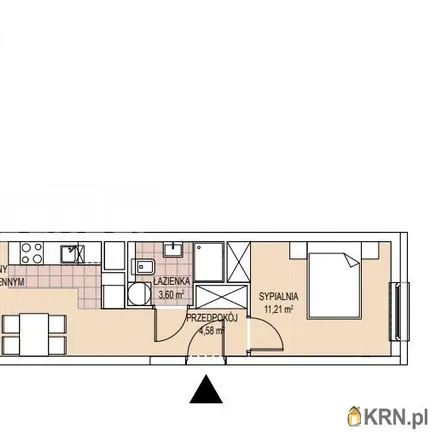 Buy this 2 bed apartment on Zajezdnia Wola Duchacka 03 in Walerego Sławka, 30-633 Krakow