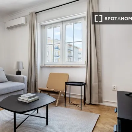 Rent this 3 bed apartment on Rua Luís Augusto Palmeirim 4 in 1700-259 Lisbon, Portugal