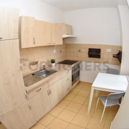 Rent this 1 bed apartment on Spolková 297/9 in 602 00 Brno, Czechia