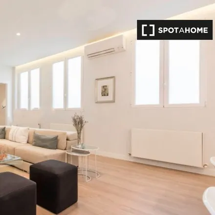 Rent this 2 bed apartment on Madrid in Hostal Prada, Calle de Hortaleza