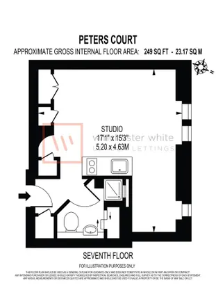 Image 8 - Peters Court, Porchester Road, London, W2 5DU, United Kingdom - Apartment for rent