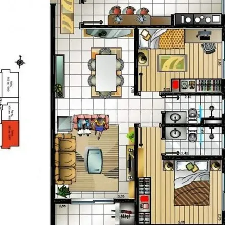 Buy this 2 bed apartment on Rua 15 de Novembro in Centro, Passo Fundo - RS