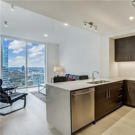 Rent this 1 bed condo on The Independent in 301 West Avenue, Austin