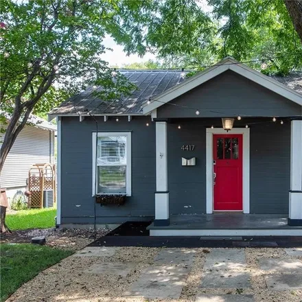 Rent this 3 bed house on 4405 Bellvue Avenue in Austin, TX 78756