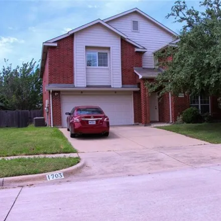 Buy this 3 bed house on 1705 Wolf Creek Drive in Enchanted Creek, Arlington