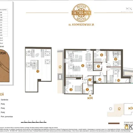 Buy this 5 bed apartment on Jarzębiny in Kocmyrzowska, 31-726 Krakow