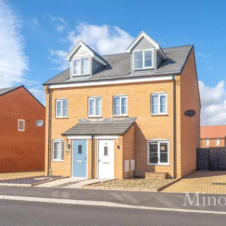 Rent this 3 bed townhouse on 19 Kearney Drive in Oulton Broad, NR32 3FJ