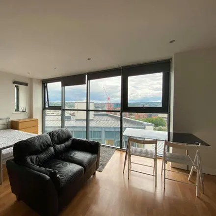 Rent this studio apartment on West One Panorama in Fitzwilliam Street, Devonshire