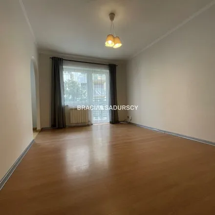 Rent this 1 bed apartment on Podłęska 17A in 30-865 Krakow, Poland