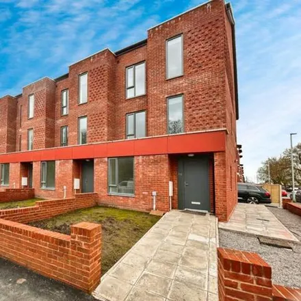 Rent this 4 bed townhouse on 330 Moss Lane East in Manchester, M14 4GN
