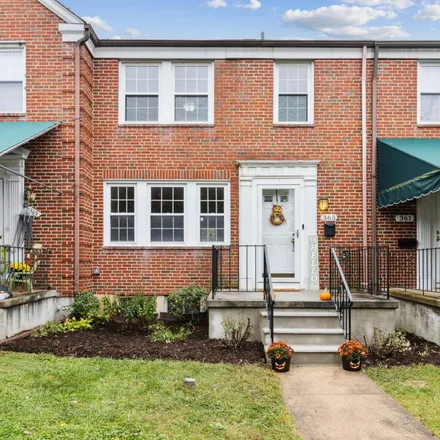 Buy this 3 bed townhouse on 363 Whitfield Road in Catonsville, MD 21228
