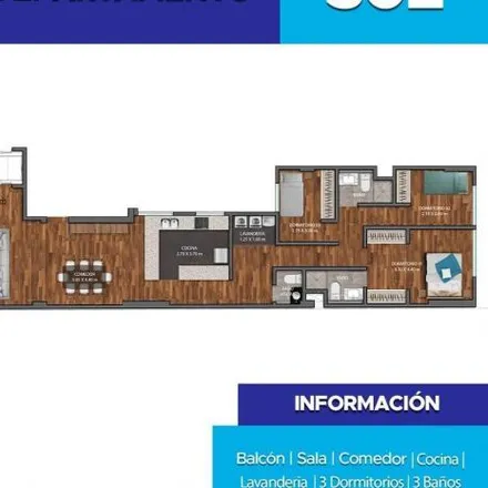 Buy this 3 bed apartment on Océano Atlántico in Santiago de Surco, Lima Metropolitan Area 10051