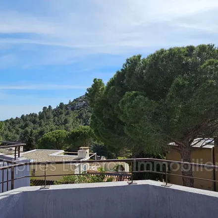 Rent this 2 bed apartment on 15 Rue des Ecoles in 13810 Eygalières, France