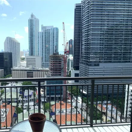 Rent this 1 bed apartment on Publix in 911 Southwest 1st Avenue, Miami