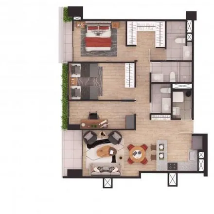 Buy this 3 bed apartment on Hostal Killari in Avenida Reducto 1539, Miraflores