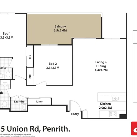 Image 3 - Union Lane, Penrith NSW 2750, Australia - Apartment for rent
