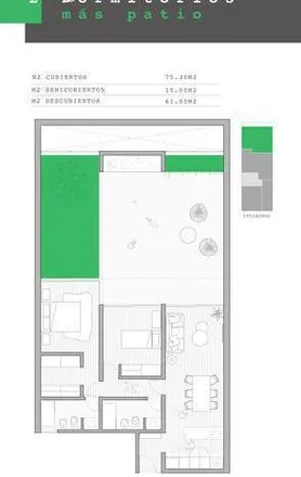 Buy this 2 bed apartment on Ituzaingó 1629 in Abasto, Rosario