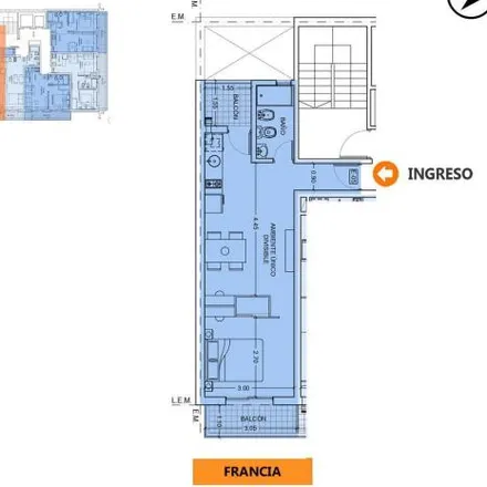 Buy this studio apartment on Bulevar Nicolás Avellaneda 1282 in Echesortu, Rosario
