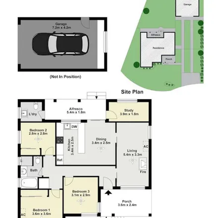 Rent this 3 bed apartment on unnamed road in Rutherford NSW 2320, Australia