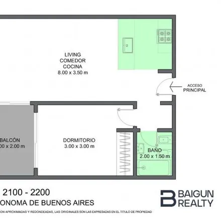 Buy this 1 bed apartment on Franklin 2192 in Flores, 1404 Buenos Aires
