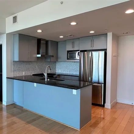 Rent this 1 bed condo on Spring in 300 Bowie Street, Austin