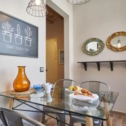 Rent this 4 bed apartment on Carrer d'Eusebi Planas in 08001 Barcelona, Spain