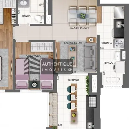 Buy this 2 bed apartment on Avenida Celso Garcia 4538 in Parque São Jorge, São Paulo - SP