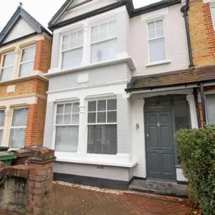 Rent this 3 bed townhouse on Royston Parade in 40 Ainslie Wood Road, London