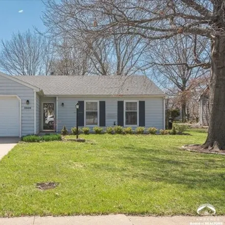Buy this 3 bed house on 3889 Stockade Court in Lawrence, KS 66049