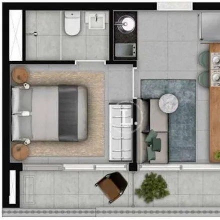 Buy this 1 bed apartment on Rua Sena Madureira in 70, Rua Sena Madureira