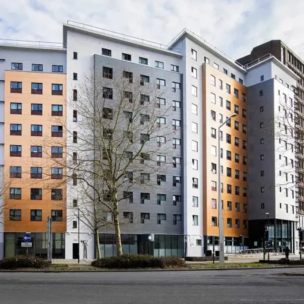 Rent this 1 bed apartment on Phoenix Court in Bond Street South, Bristol