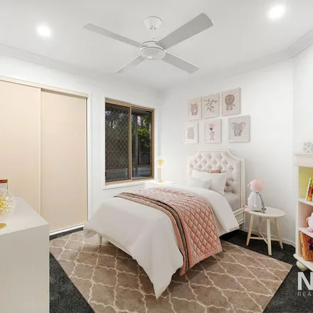 Rent this 4 bed apartment on Whipbird Street in Bellbird Park QLD 4300, Australia