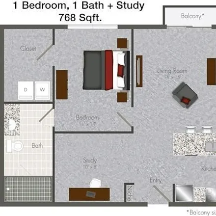 Image 7 - Mid Main Lofts, 3550 Main Street, Houston, TX 77002, USA - Apartment for rent