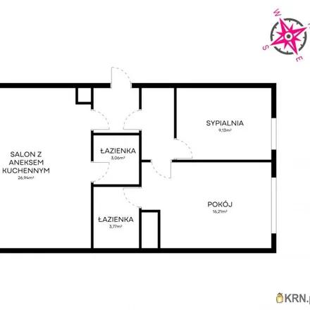 Buy this 3 bed apartment on Janiny Porazińskiej 6 in 81-572 Gdynia, Poland