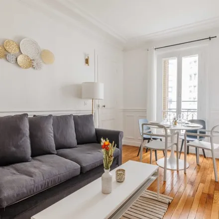 Rent this 1 bed apartment on Association des commerçants bellevillois in Place Marcel Achard, 75019 Paris
