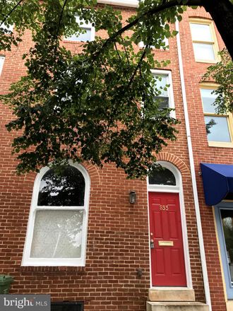 Rent this 3 bed townhouse on 833 Light Street in Baltimore, MD 21230