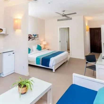 Rent this 1 bed apartment on Dive Drem Divers Mauritius in Jhuboo Avenue, Résidence Fleury sur Mer
