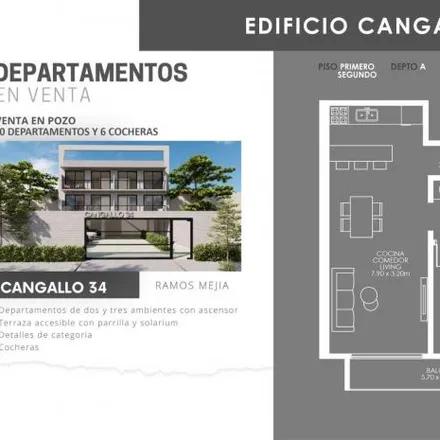 Buy this 1 bed apartment on Cangallo 34 in Partido de La Matanza, 1704 Ramos Mejía