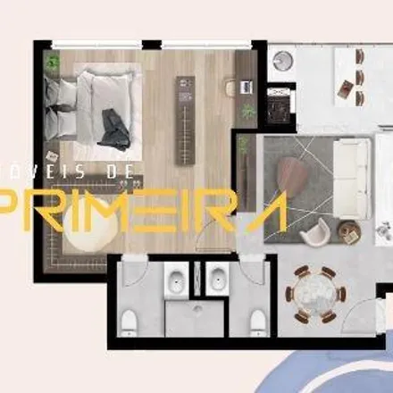 Buy this 1 bed apartment on Rua São Pio X 87 in Juvevê, Curitiba - PR