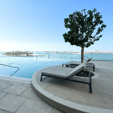 Rent this 1 bed apartment on Beach Isle at Emaar Beachfront Tower 2 in West Beach, Palm Jumeirah