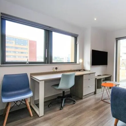 Rent this studio apartment on Burley Place in Burley Street, Leeds