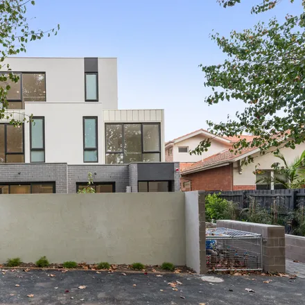 Rent this 3 bed townhouse on Larnook Street in Prahran VIC 3181, Australia