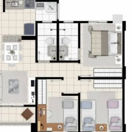 Buy this 3 bed apartment on Avenida Senador Péricles in Setor Negrão de Lima, Goiânia - GO